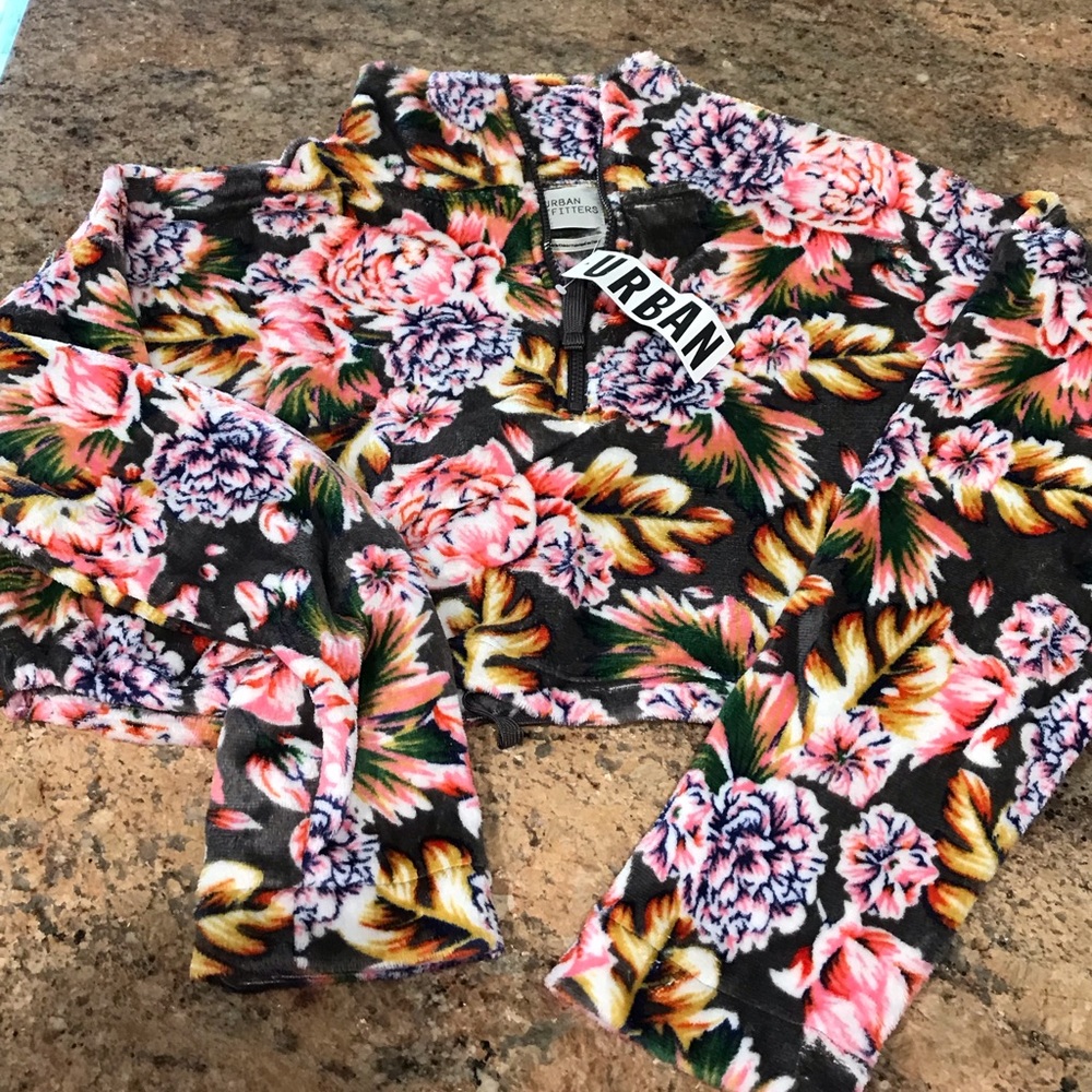 Urban Outfitters Cropped Fleece